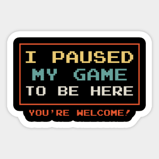 Gaming Gamer Sticker